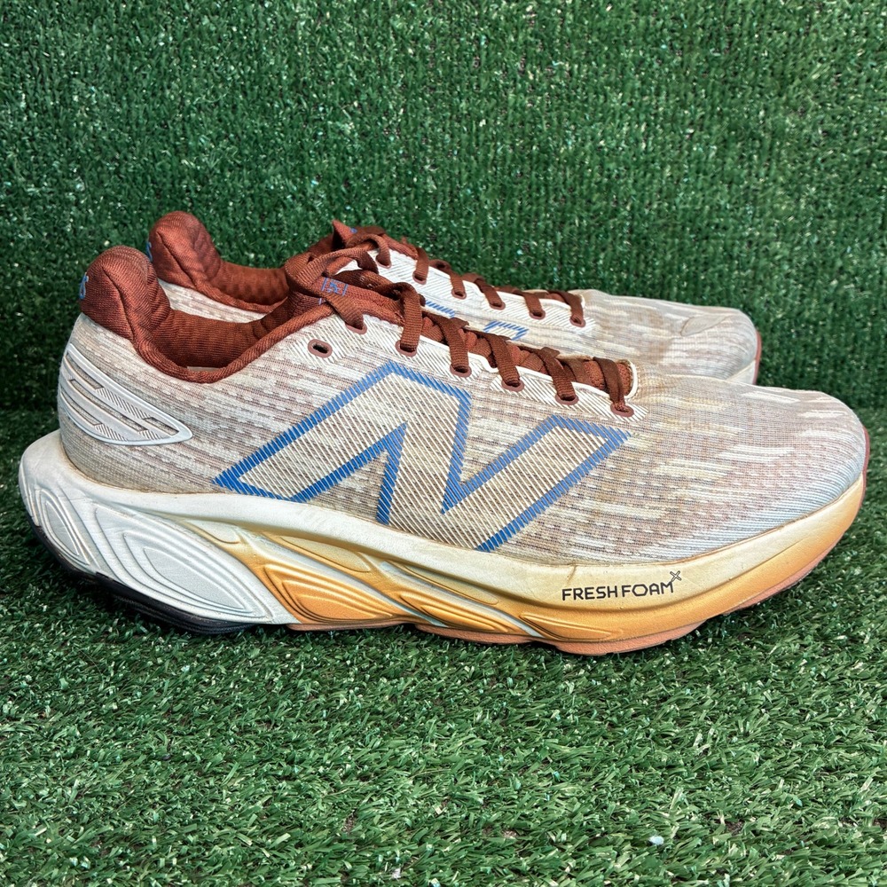 New Balance Fresh Foam X Balos v1 Running Athletic Cushion Tan Brown Mens 11.5